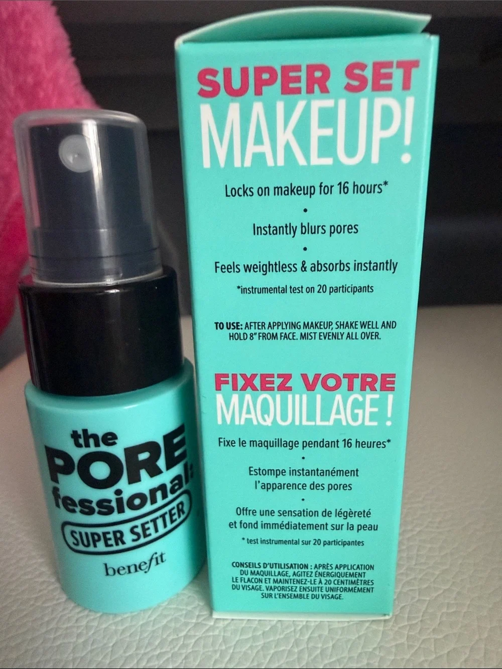 Benefit the POREfessional Super Setter Makeup Spray - 15 mL